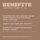 Swisse Ultiboost Calcium + D3 + K2 - 60 tablets thumbnail 4