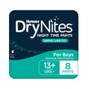 Huggies DryNites Size 5 Boy 8-15 Years 8 pack thumbnail 5