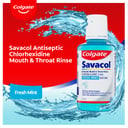 Colgate Savacol Mouth Rinse Fresh Mint 300ml thumbnail 4