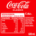 Coca-Cola Coke Bottle 600ml thumbnail 2