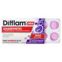 Difflam Plus Anaesthetic Triple Action Blackcurrant 16 lozenges thumbnail 6
