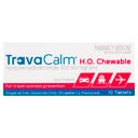 TravaCalm H.O. Travel Sickness Prevention Strawberry Flavoured 10 chewable tablets thumbnail 1