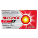 Nuromol Ibuprofen 200mg & Paracetamol 500mg - 12 tablets thumbnail 9