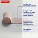 Elastoplast Crepe Bandage Heavy Weight 10cm X 2.3m Tan - 1 roll thumbnail 6
