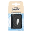 Lady Jayne Snagless Elastics Black 10 pack thumbnail 1