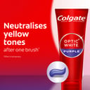Colgate Toothpaste Optic White Purple 100g thumbnail 3