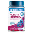 Inner Health Adults 3-In-1 Probiotic Gummies 50 gummies thumbnail 1