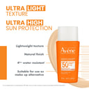 Avene Sunsitive Sunscreen Tinted Fluid SPF 50+ 50ml thumbnail 4