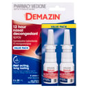 Demazin 12 Hour Decongestant Nasal Spray 20ml - 2 pack thumbnail 5