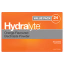 Hydralyte Electrolyte Powder Orange Flavoured Value pack 24 Sachets thumbnail 11
