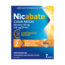 Nicabate Clear Patch 14mg Step 2 - 7 patches thumbnail 1