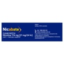 Nicabate Clear Patch 21mg Step 1 - 7 patches thumbnail 3