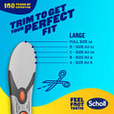 Scholl Liquiflex Extra Support Insole Large 1 pair thumbnail 6