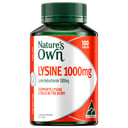 Nature's Own Lysine 1000mg - 100 tablets thumbnail 1