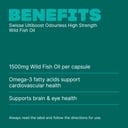 Swisse Ultiboost Odourless High Strength Wild Fish Oil 1500mg - 400 capsules thumbnail 4