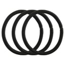 Lady Jayne Snagless Elastics Black 10 pack thumbnail 2