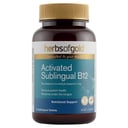 Herbs of Gold Activated Sublingual B12 - 75 tablets thumbnail 1