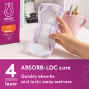 Poise Pads Extra Plus 20 pack thumbnail 12