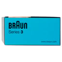 Braun Series 3 - 310S Rechargeable Wet & Dry Electric Shaver Blue 1 unit thumbnail 4