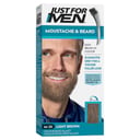 Just For Men Moustache & Beard Brush-In Colour Light Brown M-25 - 1 pack thumbnail 9