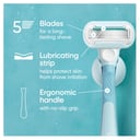 Gillette Venus Deluxe Smooth Sensitive Razor + 2 Blades 1 pack thumbnail 3