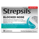 Strepsils Plus Blocked Nose 36 lozenges thumbnail 1