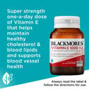 Blackmores Vitamin E 1000IU - 30 capsules thumbnail 6