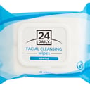 24 Daily Facial Cleansing Wipes Gentle 25 wipes thumbnail 2