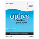 Optive Lubricant Eye Drops Sensitive Preservative Free 0.4ml X 30 vials thumbnail 1