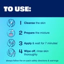 Nair Cream Hair Bleach For Face & Body 1 pack thumbnail 4
