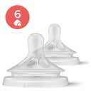 Avent  Natural Response Teats 9 Month + Flow 6 - 2 packs thumbnail 4