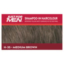 Just For Men Shampoo-In Haircolour Natural Medium Brown 1 pack thumbnail 4