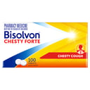 Bisolvon Chesty Forte 8mg - 100 tablets thumbnail 7