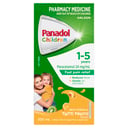 Panadol Children 1-5 Years Colourfree Suspension Tutti Frutti Flavour 200ml thumbnail 1
