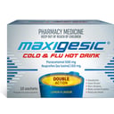 Maxigesic Cold & Flu Hot Drink 500mg/150mg - 10 sachets thumbnail 1