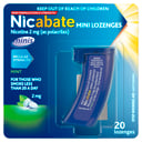 Nicabate  Minis Lozenge Mint 2mg - 20 pack thumbnail 1