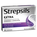 Strepsils Extra Blackcurrant Throat 16 lozenges thumbnail 3
