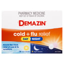 Demazin PE Multi Action Cold & Flu Day & Night 24 tablets thumbnail 6