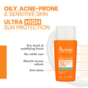 Avene Sunsitive Oil Control Sunscreen Fluid SPF 50+ 50ml thumbnail 4