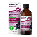Brauer Sambucus Black Elderberry Adult Cold & Flu Forte 200ml thumbnail 1