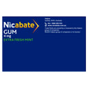 Nicabate Gum Extra Strength Extra Fresh Mint 4mg - 200 pieces thumbnail 3