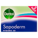 Dettol Sapoderm Hygienic Soap 125g - 3 Pack thumbnail 5