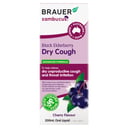 Brauer Black Elderberry Adult Dry Cough 200ml thumbnail 1