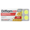 Difflam Plus Anaesthetic Triple Action Honey & Lemon 32 lozenges thumbnail 3