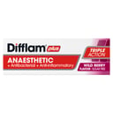 Difflam Plus Anaesthetic Triple Action Wild Berry 16 lozenges thumbnail 3