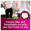 Depend Underwear RealFit Female Medium 8 pack thumbnail 4