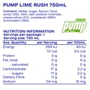 Pump Water Still Water Lime 750ml thumbnail 2