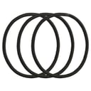 Lady Jayne Snagless Elastics Black 18 pack thumbnail 2