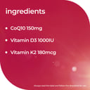 Nature's Way Platinum Strength Adult Vita Gummies Heart, Veins & Arteries 30 pastilles thumbnail 3