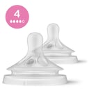 Avent Natural Response Teats 3 Month+ Flow 4 - 2 packs thumbnail 4